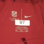 AJ Francis Training Worn & Signed Official Washington Redskins #97 Nike Speed Vent Performance Dri-FIT 3XL Shorts - Image 6