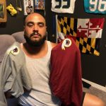 AJ Francis with Player Issued & Signed Official Washington Redskins #69 Nike Drifit 4XL Shirt