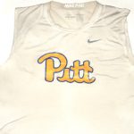 Jaryd Jones-Smith Practice Worn & Signed Pittsburgh Panthers Nike Pro Compression 3XL Sleeveless - Image 3
