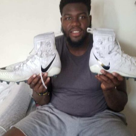 Jaryd Jones-Smith Pittsburgh Panthers Game Worn & Signed Nike Force Savage Cleats - Worn Several Games Including Upset of Miami Hurricanes! - Image 14