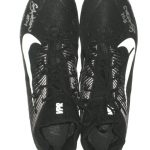 Chase Litton Marshall Thundering Herd Game Worn & Signed Black & White Nike Vapor Cleats