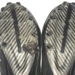 Chase Litton Marshall Thundering Herd Game Worn & Signed Black & White Nike Vapor Cleats