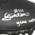 Chase Litton Marshall Thundering Herd Game Worn & Signed Black & White Nike Vapor Cleats