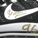 AJ Francis 2017 Washington Redskins Training Worn & Signed Nike Zoom Vomero 12 Sneakers - Image 6