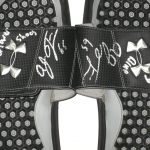AJ Francis 2018 Official New York Giants Signed Locker Room Under Armour Shower Sandals - Image 4
