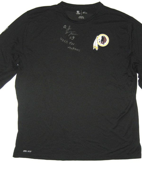 redskins long sleeve shirt