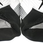 Jay Bromley New York Giants Game Worn & Signed White, Black & Gray Nike Gloves