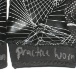 Deon Simon 2017 New York Jets Practice Worn & Signed Black & White Nike Superbad 4.0 Gloves