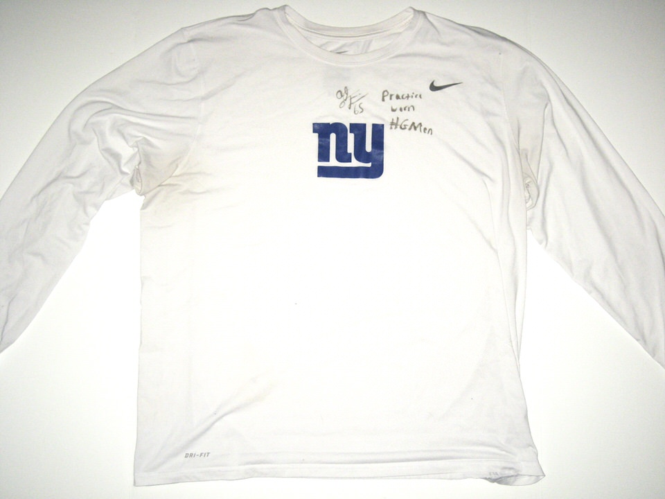 nike dri fit ny giants shirt