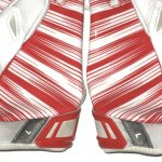 Orleans Darkwa 2017 New York Giants Game Worn & Signed Red & White Nike Vapor Jet Gloves