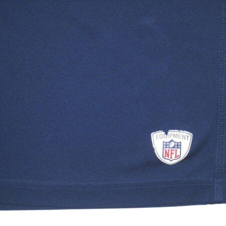 Kerry Wynn 2014 Rookie Practice Worn & Signed Official Blue New York Giants Nike Dri-Fit Shorts - Image 4
