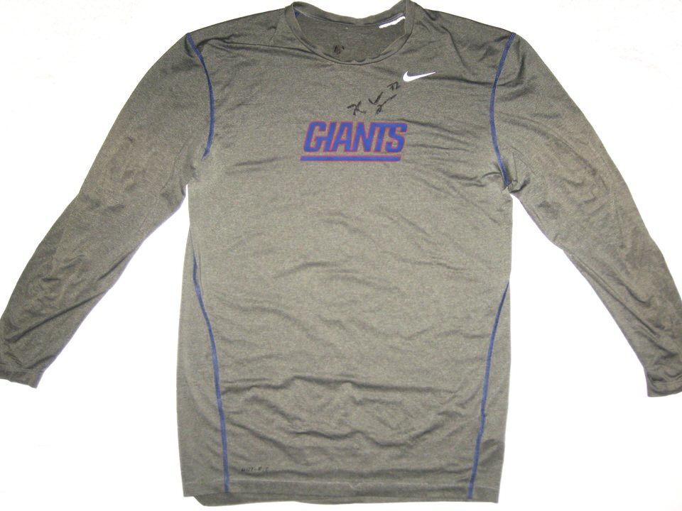 ny giants dri fit shirt