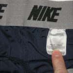 Alex Tanney 2017 Practice Worn & Signed Official Blue Tennessee Titans Nike Dri-Fit Shorts