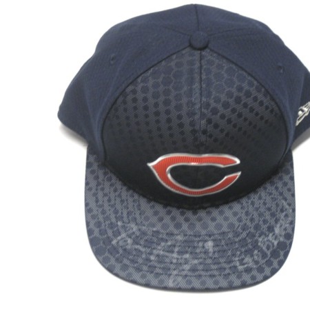 Tanner Gentry Player Issued & Signed Official Chicago Bears #19 New Era 9FIFTY Hat