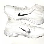 Kerry Wynn New York Giants 2018 Training Worn & Signed White & Black Nike Vapor Turf Shoes