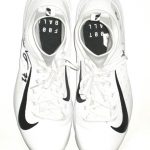 Kerry Wynn New York Giants 2018 Training Worn & Signed White & Black Nike Vapor Turf Shoes - Image 4