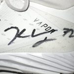 Kerry Wynn New York Giants 2018 Training Worn & Signed White & Black Nike Vapor Turf Shoes