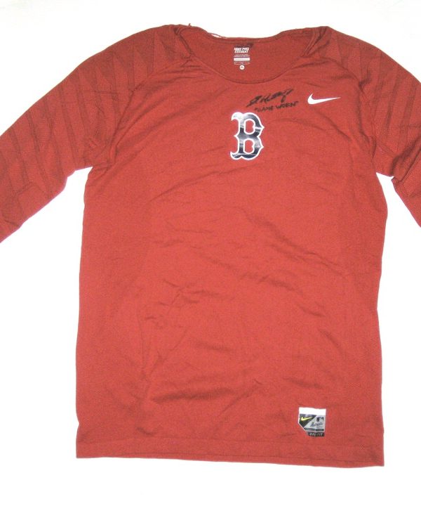 long sleeve red sox shirt