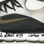 David Beedle 2017 Training Worn & Signed Official Michigan State Spartans Trainer V7 Week Zero Shoes