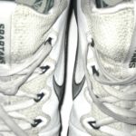 David Beedle Training Worn & Signed Official Michigan State Spartans Nike Vapor Speed Turf Shoes