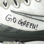 David Beedle Training Worn & Signed Official Michigan State Spartans Nike Vapor Speed Turf Shoes - Image 9