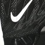 Henry Anderson New York Jets 2018 Game Worn & Signed Black, White & Gray Nike SB4 XXL Gloves