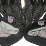 Henry Anderson New York Jets 2018 Game Worn & Signed Black, White & Gray Nike SB4 XXL Gloves - Image 8