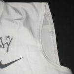 Tanner Gentry Chicago Bears 2017 Rookie Year Game Worn & Signed White Nike Pro Padded Shirt