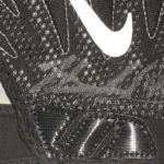 Henry Anderson New York Jets 2018 Game Worn & Signed Black, White & Gray Nike SB4 Gloves