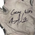 Henry Anderson New York Jets 2018 Game Worn & Signed Black, White & Gray Nike SB4 Gloves - Image 7