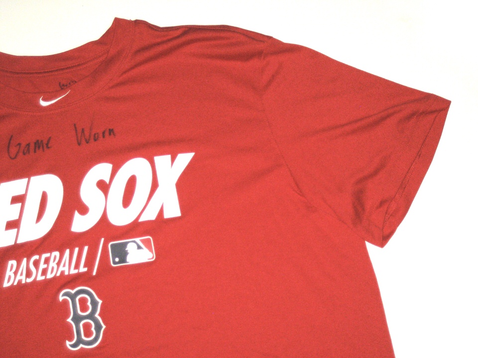 nike dri fit red sox