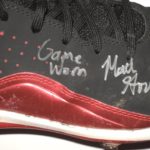 Matthew Gorst Pawtucket Red Sox Game Worn & Signed Black & Red Under Armour Cleats - Image 5