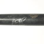 Dario Pizzano Binghamton Rumble Ponies Game Used & Signed Black & Gold Phoenix Bat - Image 5