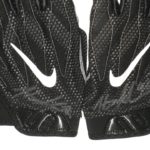 Henry Anderson New York Jets 2018 Game Worn & Signed Black, White & Gray Nike SB4 XXL Gloves - Image 3