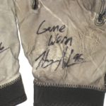 Henry Anderson New York Jets 2018 Game Worn & Signed Black, White & Gray Nike SB4 XXL Gloves