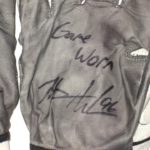 Henry Anderson New York Jets 2018 Game Worn & Signed White, Black & Gray Nike Gloves – Good Use!!!