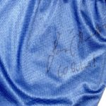 James O'Hagan Practice Worn & Signed Official Blue & White Buffalo Bulls Nike 3XL Shorts - Image 2
