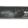 Dario Pizzano Binghamton Rumble Ponies Game Used & Signed Black & White Phoenix Bat