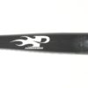 Dario Pizzano Binghamton Rumble Ponies Game Used & Signed Black & White Phoenix Bat