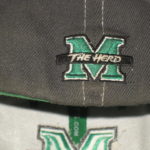 Ryan Bee 2017 Junior Year Signed Official Marshall Thundering Herd Gameday Hat - Image 6