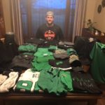 Ryan Bee with Player Issued & Signed Official Marshall Thundering Herd #91 Nike Dri-Fit XXL Shorts