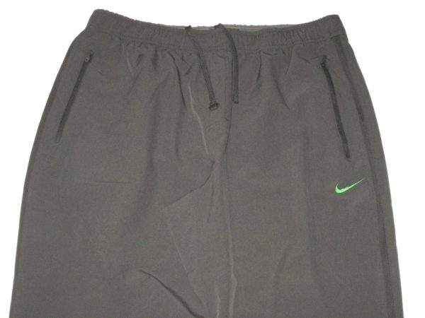 Ryan Bee Marshall Thundering Herd Player Issued Gray & Green Nike XXL Pants