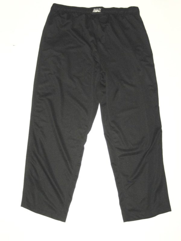 Ryan Bee Marshall Thundering Herd Training Worn Black & Gray Nike XXL Sweatpants