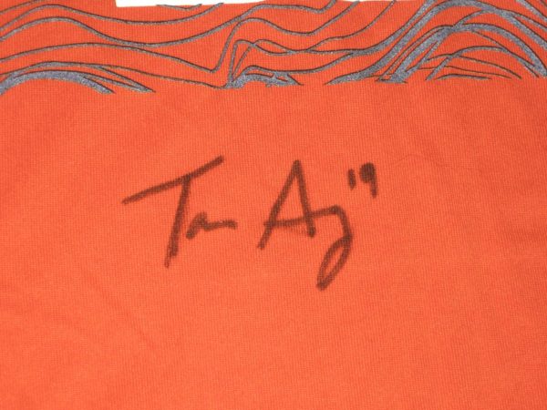 Tanner Gentry Player Issued & Signed Official Chicago Bears #19 Long Sleeve Nike Dri-FIT XL Shirt - Image 3