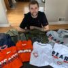 Tanner Gentry with Player Issued & Signed Official Chicago Bears #19 Long Sleeve Nike Dri-Fit XL Shirt