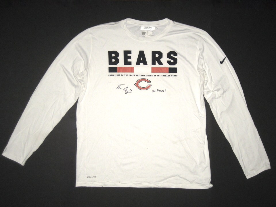 chicago bears dri fit shirt