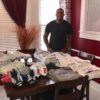 Deontae Skinner with New York Giants Training Worn & Signed Nike Air Zoom Pegasus 33 Shoes