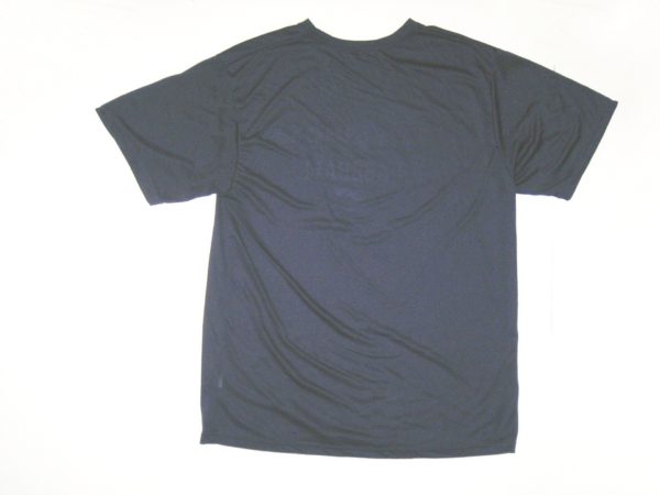 Max Moroff 2019 Practice Worn & Signed Official Columbus Clippers Baseball Holloway Large Shirt - Image 5