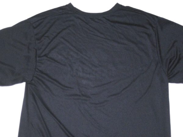 Max Moroff 2019 Practice Worn & Signed Official Columbus Clippers Baseball Holloway Large Shirt - Image 6