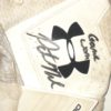 Patrick Mazeika 2019 Binghamton Rumble Ponies Game Worn & Signed White & Gray Under Armour Gloves